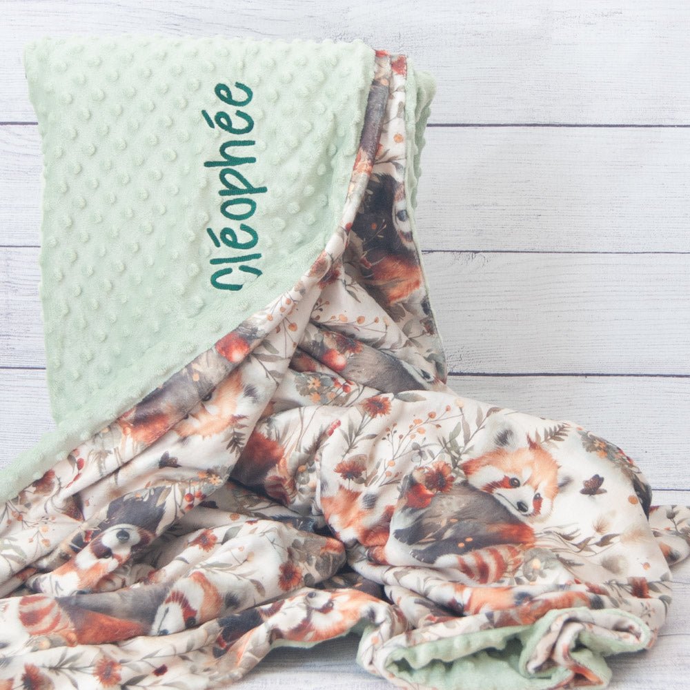 Jumbo Blanket - red pandas - Blanket