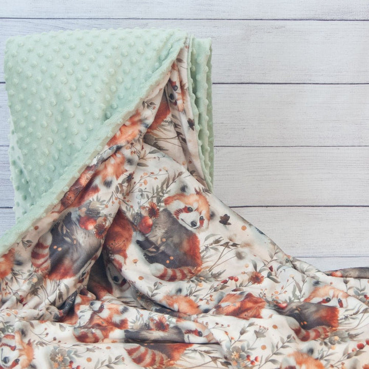 Jumbo Blanket - red pandas - Blanket