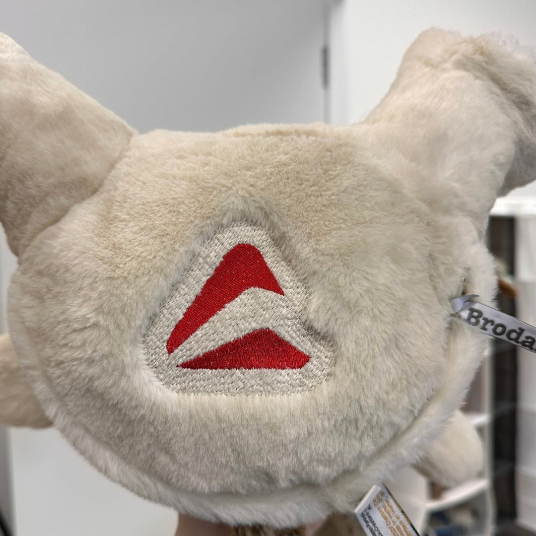 Message under plush - 