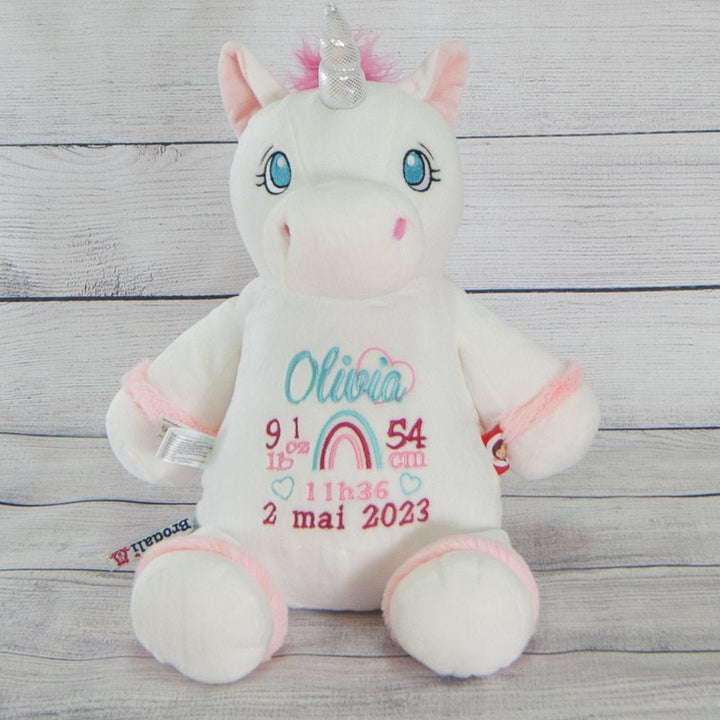 Victoria the White Unicorn - Plush