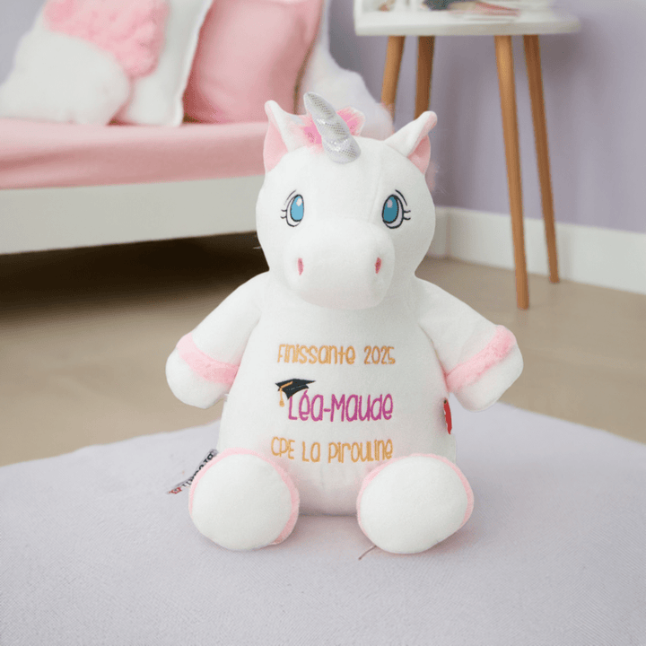 Victoria the White Unicorn - Plush