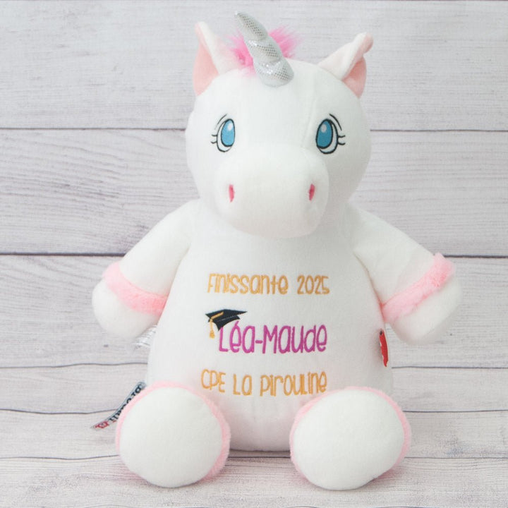 Victoria the White Unicorn - Plush