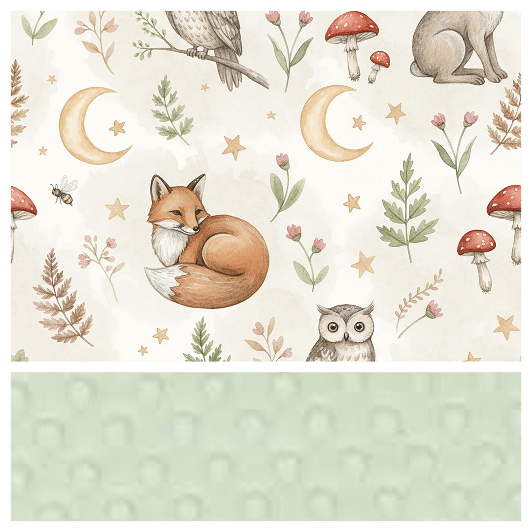Couverture jumbo Animaux de la forêt - Pré-commande juillet 2026