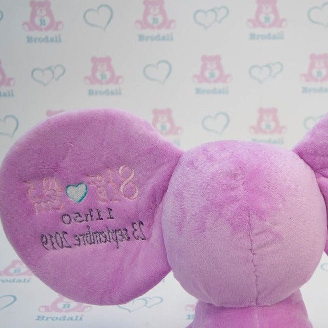 Fundy the Dumble Stuffed Elephant - Lavender - Plush